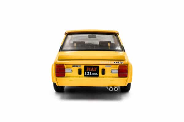 Solido 1:18 Fiat 131 Abarth Stradale Yellow (1980) (SOL 1806006) Diecast Model 9 Solido 1:18 Fiat 131 Abarth Stradale Yellow (1980) (SOL 1806006) Diecast Model
