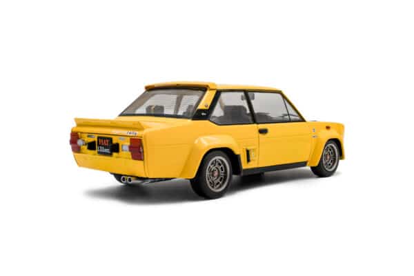 Solido 1:18 Fiat 131 Abarth Stradale Yellow (1980) (SOL 1806006) Diecast Model 10 Solido 1:18 Fiat 131 Abarth Stradale Yellow (1980) (SOL 1806006) Diecast Model