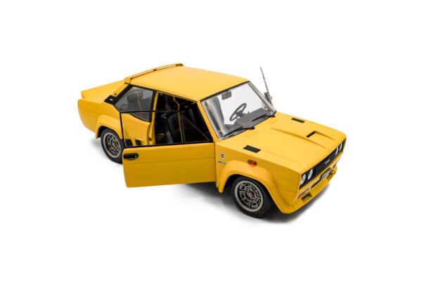 Solido 1:18 Fiat 131 Abarth Stradale Yellow (1980) (SOL 1806006) Diecast Model 13 Solido 1:18 Fiat 131 Abarth Stradale Yellow (1980) (SOL 1806006) Diecast Model
