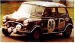 Spark - 1:43 BMC Cooper 1000 S #96 24h Spa 1969 J.Vemaeve - C.Baker (Limited Edition)