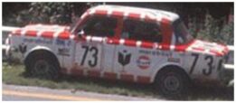 Spark - 1:43 Simca 1000 Rallye 2 #73 Marabout Racing Team 24h Spa 1974 (Limited Edition)