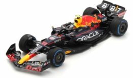spark - 1:18 oracle red bull racing rb18 #11 winner monaco gp 2022 s.perez w/acrylic cover