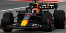 spark - 1:43 oracle red bull racing rb19 #1 spanish gp 2023 40th career win max verstappen