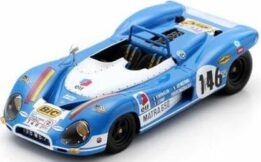 spark - 1:43 matra ms650 #145 2nd tour auto 1970 pescarolo/jabouille/rives
