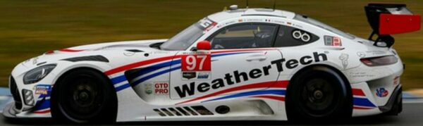 spark - 1:43 mercedes amg gt3 #97 weathertech racing 24h daytona 2022 macneil/juncadella/engel