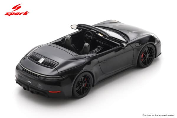 Spark 1:18 Porsche 911 Carrera 4 GTS Cabriolet (992.2) - Jet Black Metallic (18S1046) Resin Model 4 Spark 1:18 Porsche 911 Carrera 4 GTS Cabriolet (992.2) - Jet Black Metallic (18S1046) Resin Model