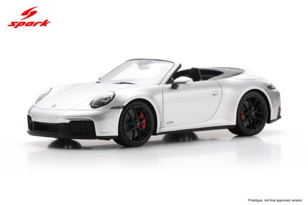 Spark 1:18 Porsche 911 Carrera 4 GTS Cabriolet (992.2) - Ice Grey Metallic (18S1047) Resin Model 4 Spark 1:18 Porsche 911 Carrera 4 GTS Cabriolet (992.2) - Ice Grey Metallic (18S1047) Resin Model