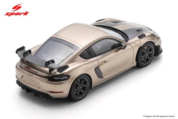 Spark 1:18 Porsche Cayman GT4 RS - Gold bronze metallic with Weissach package (18S1098) Resin Model