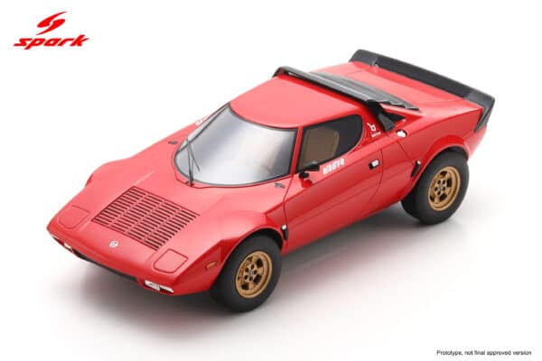 Spark 1:18 Lancia Stratos Street Car - Red (18S1121) Resin Model