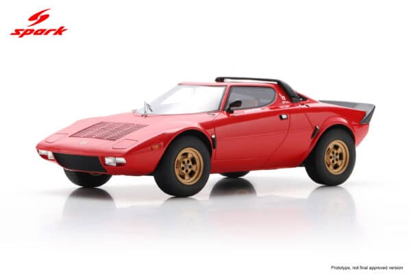 Spark 1:18 Lancia Stratos Street Car - Red (18S1121) Resin Model 4 Spark 1:18 Lancia Stratos Street Car - Red (18S1121) Resin Model
