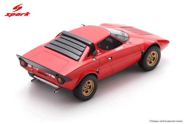 Spark 1:18 Lancia Stratos Street Car - Red (18S1121) Resin Model 5 Spark 1:18 Lancia Stratos Street Car - Red (18S1121) Resin Model