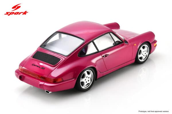 Spark 1:18 Porsche 964 RS street Rubystar 1992 (18S1213) Resin Model