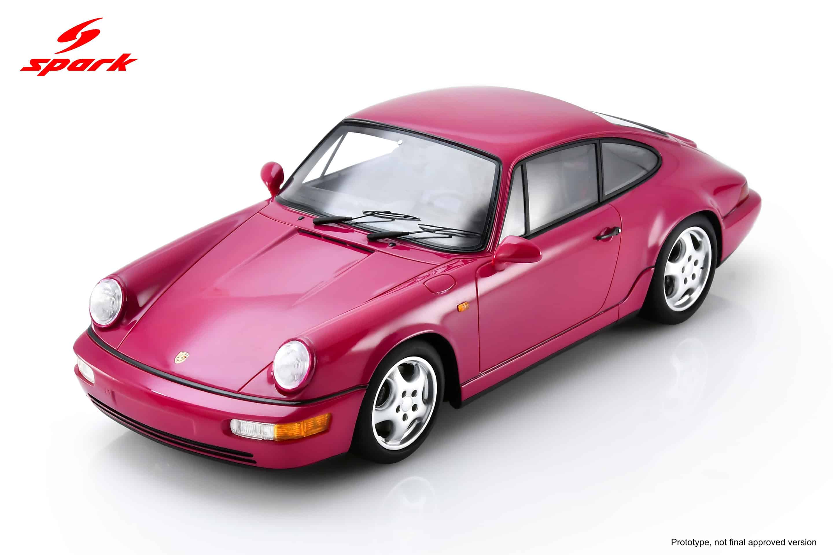 Spark 1:18 Porsche 964 RS street Rubystar 1992 (18S1213) Resin Model 3 Spark 1:18 Porsche 964 RS street Rubystar 1992 (18S1213) Resin Model - Image 3