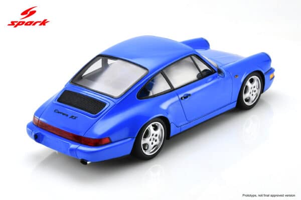 Spark 1:18 Porsche 964 RS street Maritimeblue 1992 (18S1214) Resin Model 5 Spark 1:18 Porsche 964 RS street Maritimeblue 1992 (18S1214) Resin Model