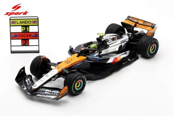 Spark 1:18 McLaren MCL39 No.4 Lando Norris Winner British GP 2025 (18S1010) Resin Model - Image 1