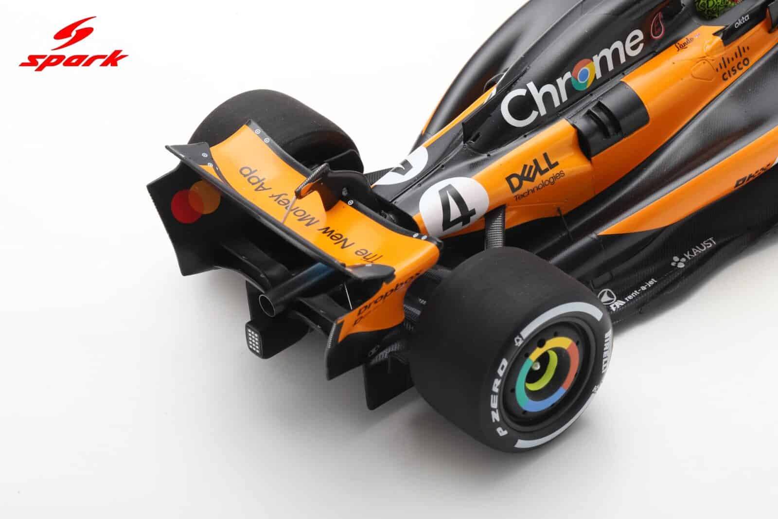 Spark 1:18 McLaren MCL39 No.4 Lando Norris Winner Monaco GP 2025