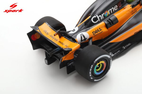 Spark 1:18 McLaren MCL39 No.4 Lando Norris Winner Monaco GP 2025 with Pitboard (18S1011) Resin Model 18 Spark 1:18 McLaren MCL39 No.4 Lando Norris Winner Monaco GP 2025 (18S1011) Resin Model - Image 7