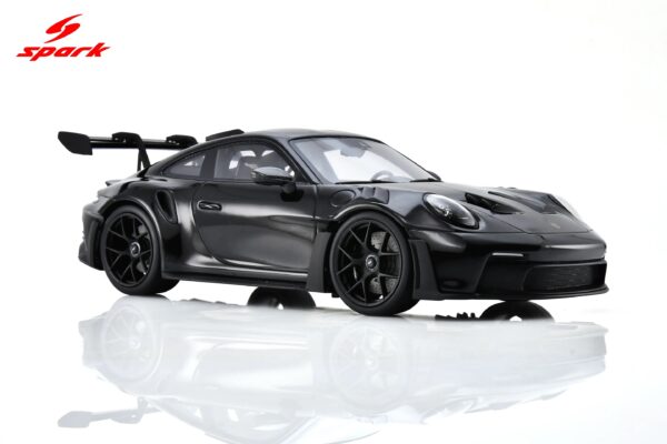 Spark 1:18 Porsche 911 GT3 RS (992) - Black with Weissach Package - 2023 (18S1086) - Resin Model 20 Spark 1:18 Porsche 911 992 GT3 RS Black Weissach Package (18S1086) Diecast Model - Image 11
