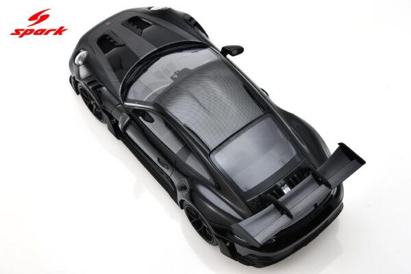 Spark 1:18 Porsche 911 GT3 RS (992) - Black with Weissach Package - 2023 (18S1086) - Resin Model 14 Spark 1:18 Porsche 911 992 GT3 RS Black Weissach Package (18S1086) Diecast Model - Image 3