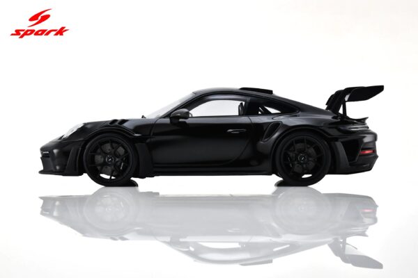 Spark 1:18 Porsche 911 GT3 RS (992) - Black with Weissach Package - 2023 (18S1086) - Resin Model 15 Spark 1:18 Porsche 911 992 GT3 RS Black Weissach Package (18S1086) Diecast Model - Image 4
