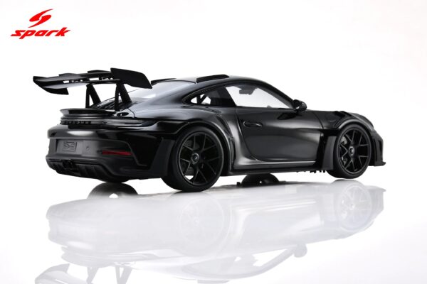 Spark 1:18 Porsche 911 GT3 RS (992) - Black with Weissach Package - 2023 (18S1086) - Resin Model 21 Spark 1:18 Porsche 911 992 GT3 RS Black Weissach Package (18S1086) Diecast Model - Image 7