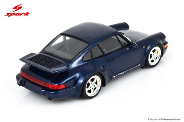Spark 1:18 Porsche 965 Leichtbau Blue (18S1085) Diecast Model - Image 3
