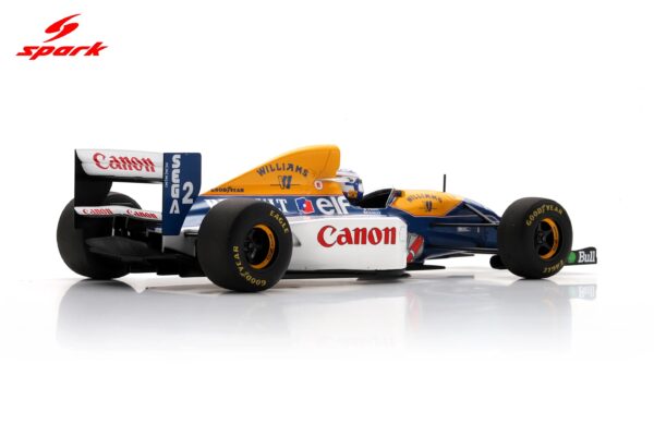 Spark 1:18 Williams FW15C No.5 Alain Prost Winner French GP 1993 (18S732) Resin Model 6 Spark 1:18 Williams FW15C Alain Prost Winner French GP 1993 (18S732) Diecast Model - Image 3