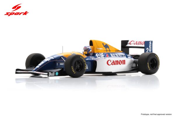 Spark 1:18 Williams FW15C No.2 Alain Prost Winner British GP 1993 (18S733) - Resin Model 8 Spark 1:18 Williams FW15C No.2 Alain Prost Winner British GP 1993 (18S733) Diecast Model - Image 2