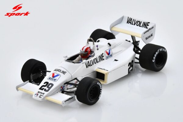 Spark 1:43 Arrows A6 No.29 Dutch GP 1983 Marc Surer (S5796) Diecast Model - Image 1