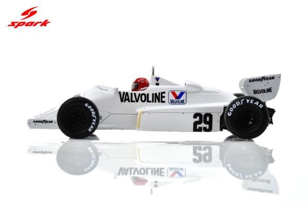 Spark 1:43 Arrows A6 No.29 10th German GP 1983 Marc Surer (S5796) - Resin Model 19 Spark 1:43 Arrows A6 No.29 Dutch GP 1983 Marc Surer (S5796) Diecast Model - Image 3