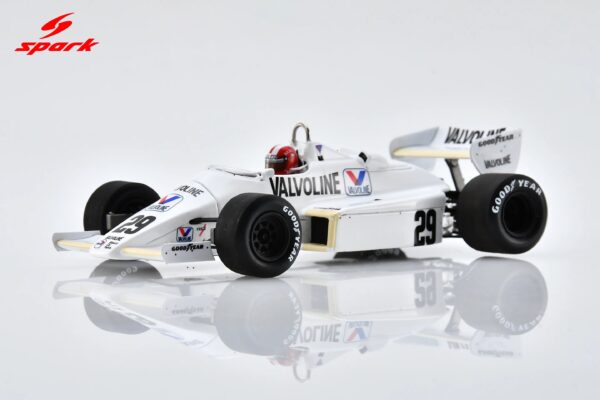 Spark 1:43 Arrows A6 No.29 10th German GP 1983 Marc Surer (S5796) - Resin Model 11 Spark 1:43 Arrows A6 No.29 Dutch GP 1983 Marc Surer (S5796) Diecast Model - Image 5