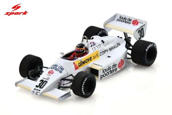 Spark 1:43 Arrows A6 No.30 Dutch GP 1983 Thierry Boutsen (S5795) Diecast Model - Image 1
