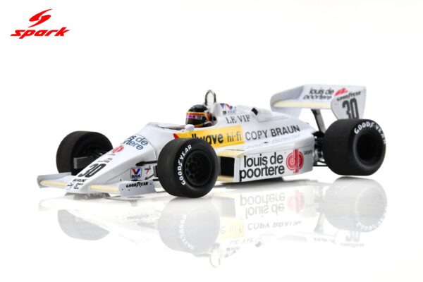 Spark 1:43 Arrows A6 No.30 Belgian GP 1983 Thierry Boutsen (S5795) - Resin Model 11 Spark 1:43 Arrows A6 No.30 Dutch GP 1983 Thierry Boutsen (S5795) Diecast Model - Image 11