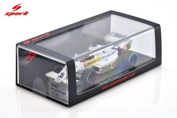 Spark 1:43 Arrows A6 No.30 Belgian GP 1983 Thierry Boutsen (S5795) - Resin Model 14 Spark 1:43 Arrows A6 No.30 Dutch GP 1983 Thierry Boutsen (S5795) Diecast Model - Image 9