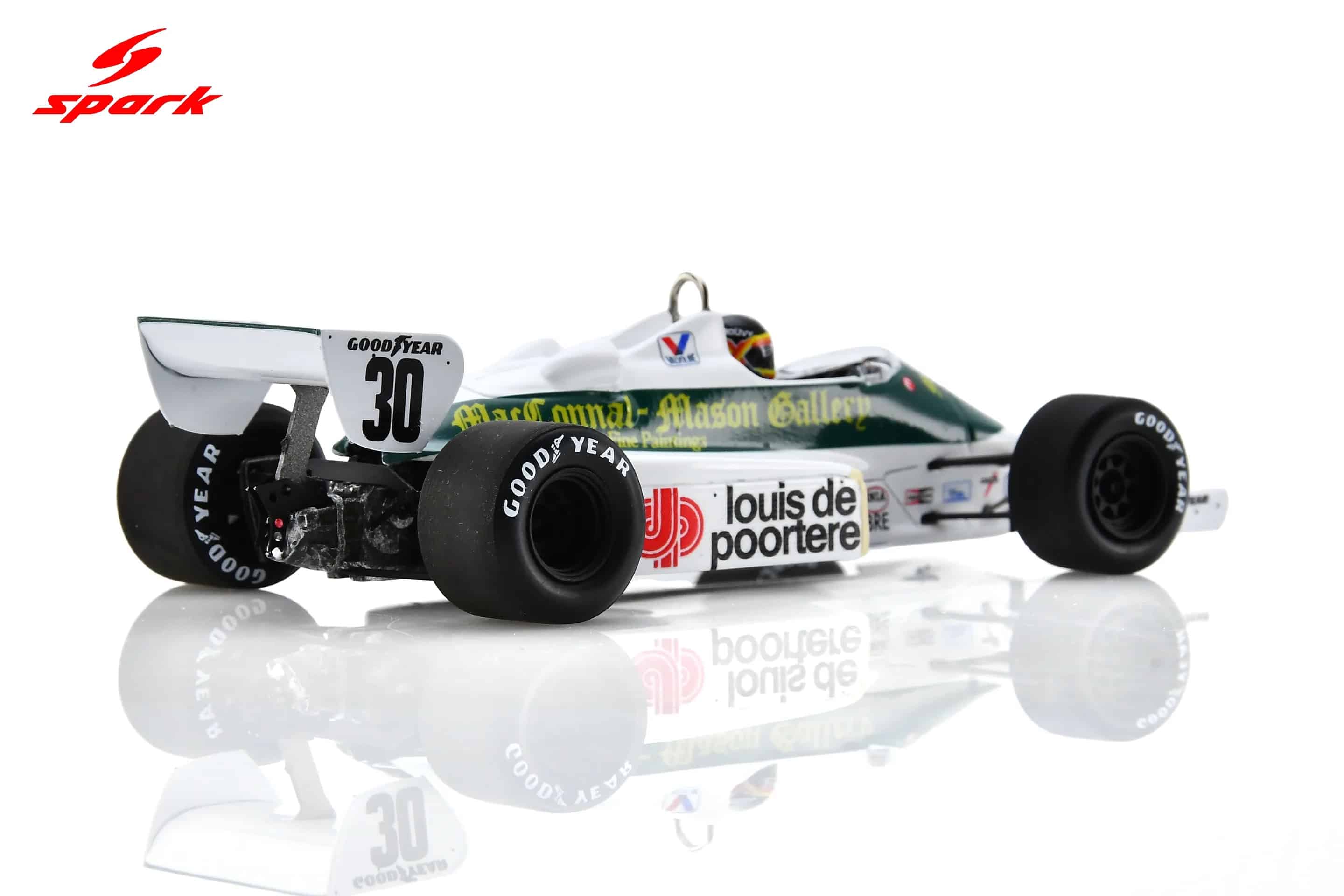 Spark 1:43 Arrows A6 No.29 Canadian GP 1983 Marc Surer (S5798) - Resin Model 3 Spark 1:43 Arrows A6 No.30 European GP 1983 Thierry Boutsen (S5798) Diecast Model - Image 2
