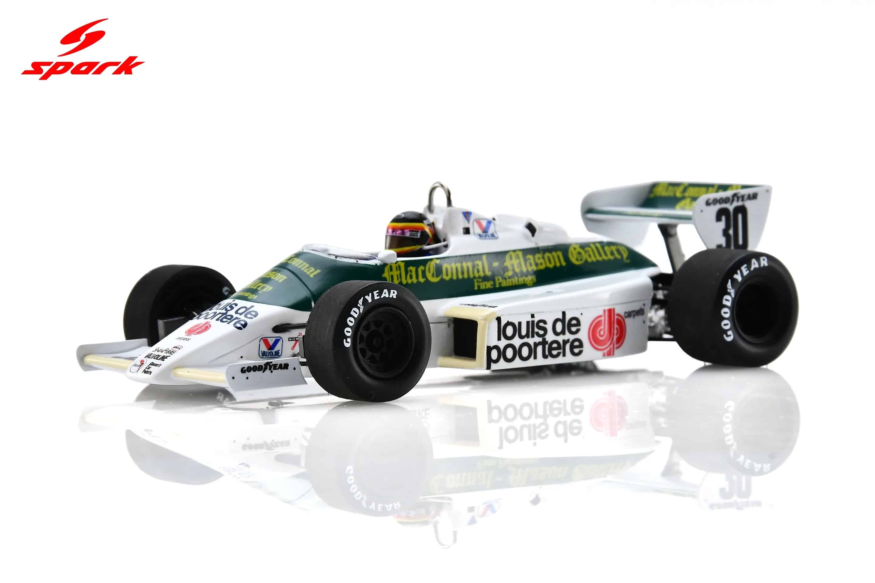 Spark 1:43 Arrows A6 No.29 Canadian GP 1983 Marc Surer (S5798) - Resin Model 2 Spark 1:43 Arrows A6 No.30 European GP 1983 Thierry Boutsen (S5798) Diecast Model - Image 3