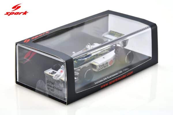 Spark 1:43 Arrows A6 No.29 Canadian GP 1983 Marc Surer (S5798) - Resin Model 13 Spark 1:43 Arrows A6 No.30 European GP 1983 Thierry Boutsen (S5798) Diecast Model - Image 8