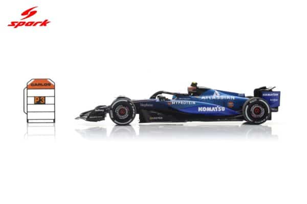 Spark 1:43 Atlassian Williams FW47 No.55 Carlos Sainz 3rd Qatar GP 2025 (S9683) Resin Model 16 Spark 1:43 Atlassian Williams FW47 No.55 Carlos Sainz 3rd Qatar GP 2025 (S9683) Resin Model
