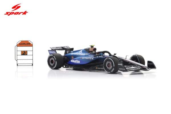 Spark 1:43 Atlassian Williams FW47 No.55 Carlos Sainz 3rd Qatar GP 2025 (S9683) Resin Model 17 Spark 1:43 Atlassian Williams FW47 No.55 Carlos Sainz 3rd Qatar GP 2025 (S9683) Resin Model