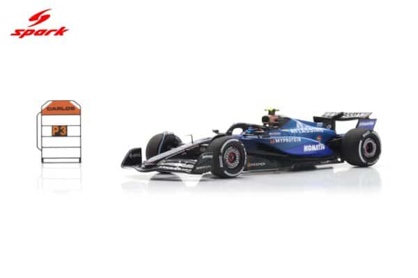 Spark 1:43 Atlassian Williams FW47 No.55 Carlos Sainz 3rd Qatar GP 2025 (S9683) Resin Model 18 Spark 1:43 Atlassian Williams FW47 No.55 Carlos Sainz 3rd Qatar GP 2025 (S9683) Resin Model