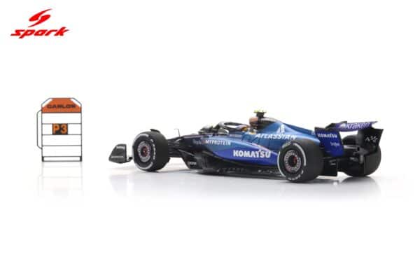 Spark 1:43 Atlassian Williams FW47 No.55 Carlos Sainz 3rd Qatar GP 2025 (S9683) Resin Model 20 Spark 1:43 Atlassian Williams FW47 No.55 Carlos Sainz 3rd Qatar GP 2025 (S9683) Resin Model