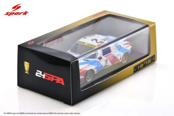Spark 1:43 BMW 3.0 CSi No.2 Winner 24H Spa 1975 (43SPA1975) Diecast Model - Image 12