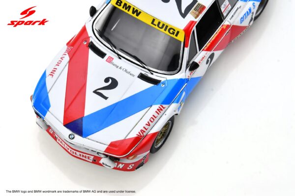 Spark 1:43 BMW 3.0CSi No.2 Jean Xhenceval, Hugues de Fierlant Winner Spa 24H 1975 (43SPA1975) - Resin Model 16 Spark 1:43 BMW 3.0 CSi No.2 Winner 24H Spa 1975 (43SPA1975) Diecast Model - Image 9