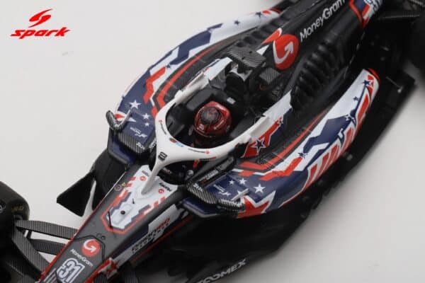 Spark 1:43 Haas VF-25 No.31 US GP 2025 MoneyGram Haas F1 Team Esteban Ocon (S9646) Resin Model 22 Spark 1:43 Haas VF-25 No.31 US GP 2025 MoneyGram Haas F1 Team Esteban Ocon (S9646) Resin Model