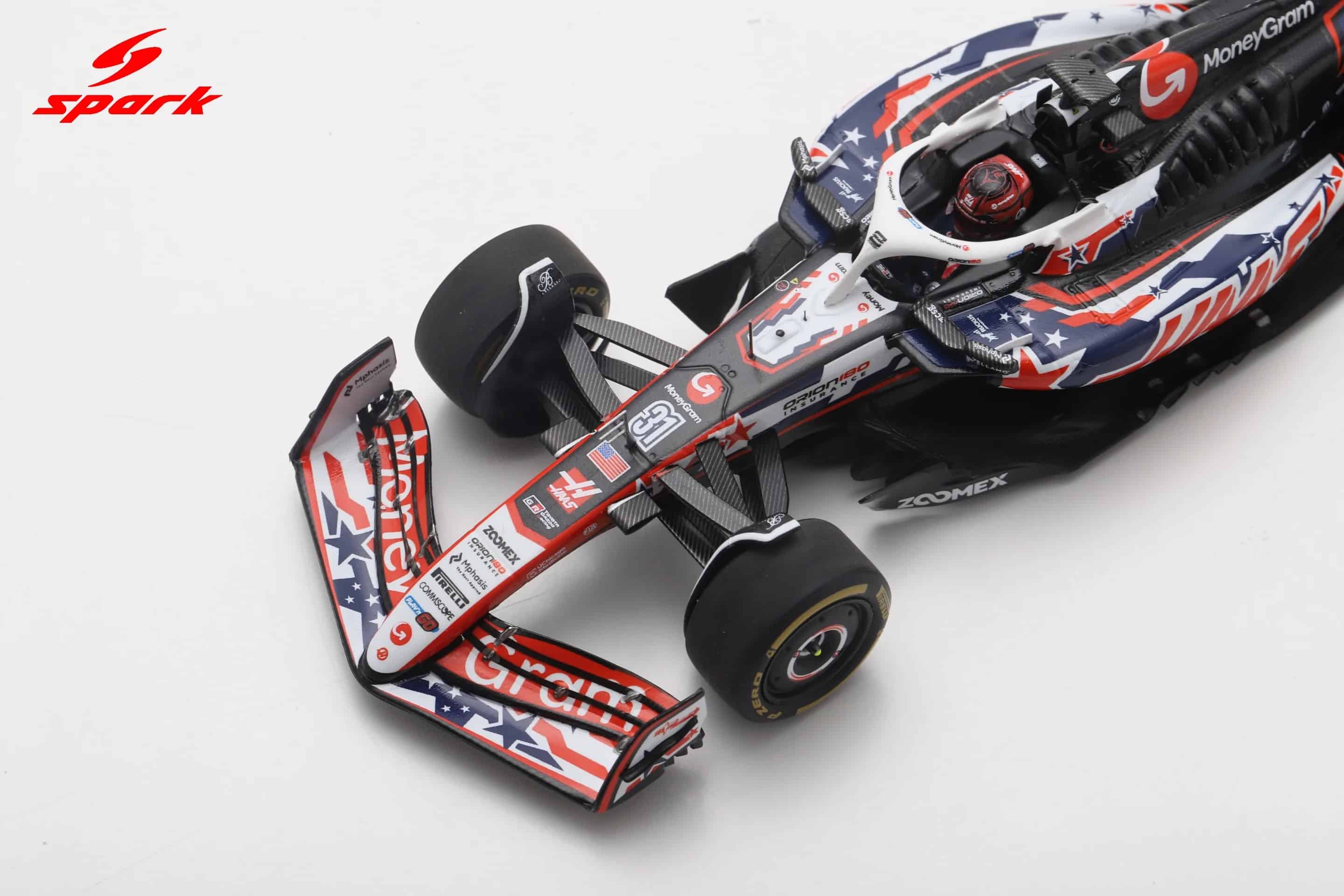 Spark 1:43 Haas VF-25 No.31 US GP 2025 MoneyGram Haas F1 Team Esteban Ocon (S9646) Resin Model 12 Spark 1:43 Haas VF-25 No.31 US GP 2025 MoneyGram Haas F1 Team Esteban Ocon (S9646) Resin Model