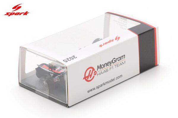 Spark 1:43 Haas VF-25 No.31 US GP 2025 MoneyGram Haas F1 Team Esteban Ocon (S9646) Resin Model