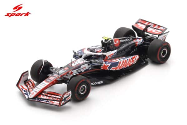 Spark 1:43 Haas VF-25 No.87 US GP 2025 MoneyGram Haas F1 Team Oliver Bearman (S9647) Resin Model