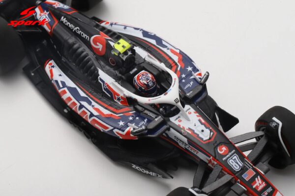 Spark 1:43 Haas VF-25 No.87 US GP 2025 MoneyGram Haas F1 Team Oliver Bearman (S9647) Resin Model 23 Spark 1:43 Haas VF-25 No.87 US GP 2025 MoneyGram Haas F1 Team Oliver Bearman (S9647) Resin Model