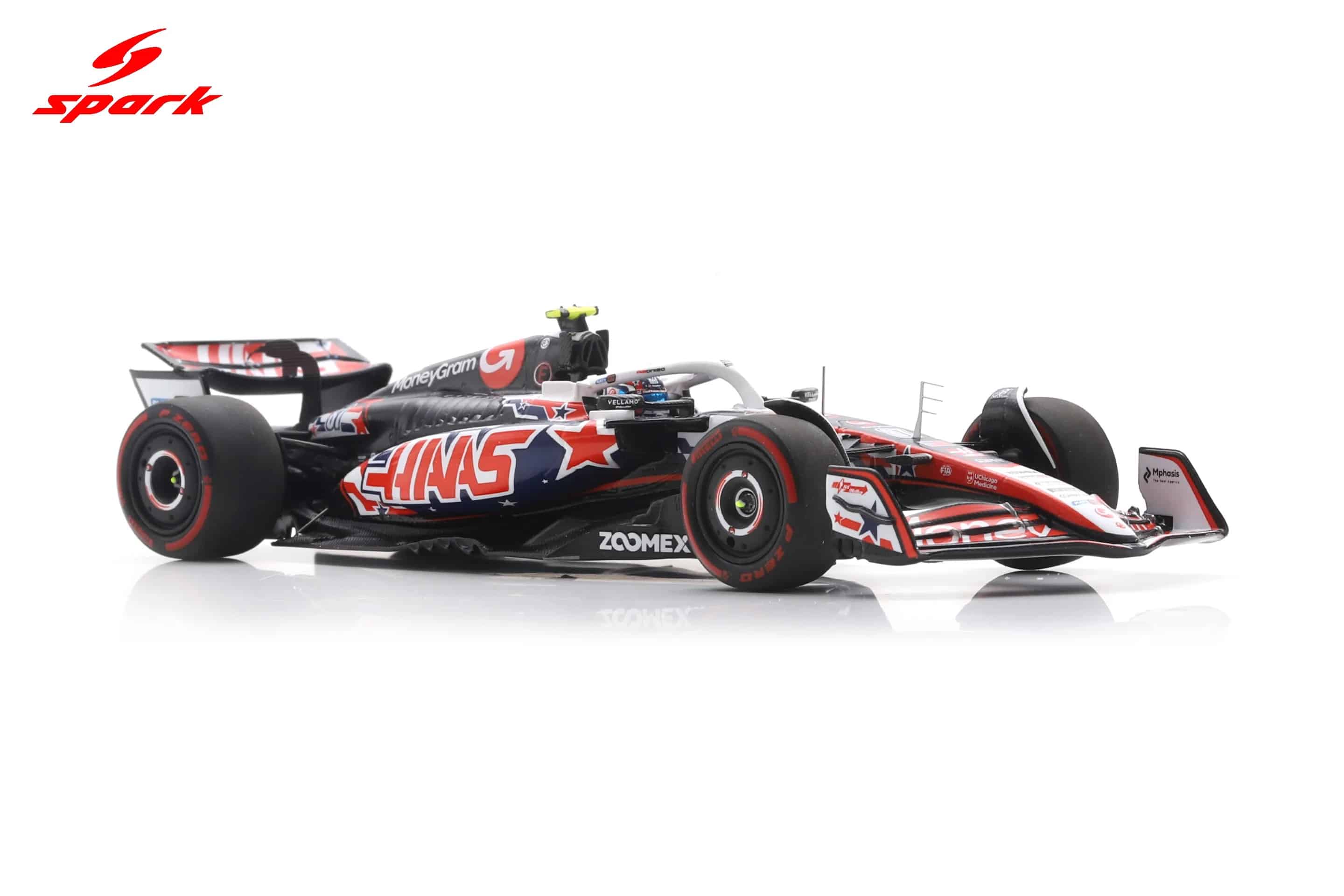 Spark 1:43 Haas VF-25 No.87 US GP 2025 MoneyGram Haas F1 Team Oliver Bearman (S9647) Resin Model 7 Spark 1:43 Haas VF-25 No.87 US GP 2025 MoneyGram Haas F1 Team Oliver Bearman (S9647) Resin Model