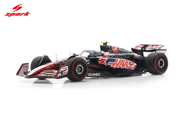 Spark 1:43 Haas VF-25 No.87 US GP 2025 MoneyGram Haas F1 Team Oliver Bearman (S9647) Resin Model 19 Spark 1:43 Haas VF-25 No.87 US GP 2025 MoneyGram Haas F1 Team Oliver Bearman (S9647) Resin Model